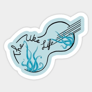 The Uke Life: under the sea Sticker